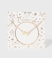 New Look Gold Virgo Star Sign Pendant Necklace